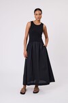 MEDIA MAXI DRESS (BLACK) | PRE ORDER