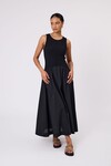 MEDIA MAXI DRESS (BLACK) | PRE ORDER