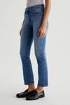 MARI MID RINSE SLIM STRAIGHT JEAN (13 YEAR PROMENADE)