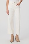 SASHA ANKLE WIDE LEG JEAN (TONAL ECRU)