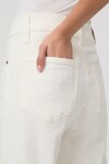 SASHA ANKLE WIDE LEG JEAN (TONAL ECRU)