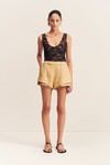 WALLIS LACE SCOOP NECK TANK (BLACK)