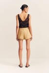 WALLIS LACE SCOOP NECK TANK (BLACK)