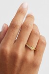 CONNECTION RING (18K GOLD VERMEIL)