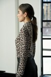 NECK OF THE WOODS TOP (LEOPARD)