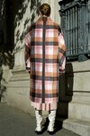 COSY GRAIL COAT (LILAC CHECK)