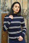 SWEATER THAN YOU JUMPER (NAVY STRIPE) 