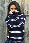 SWEATER THAN YOU JUMPER (NAVY STRIPE) 