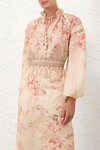 ILLUMINATE BILLOW BLOUSE (CORAL FLORAL)