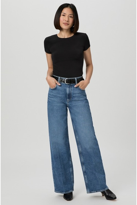 SASHA HIGH RISE WIDE LEG 32" JEAN (MOONCHILD)