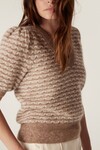 ANNIKA MOHAIR TOP (LATTE)