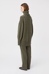 PASCAL CASHMERE BLEND TURTLENECK (ARMY GREEN)