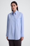 MARGIN SHIRT (FADED BLUE STRIPE) 