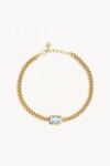 CALM YOUR SOUL TOPAZ BRACELET (18K GOLD VERMEIL)