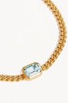 CALM YOUR SOUL TOPAZ BRACELET (18K GOLD VERMEIL)