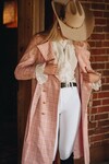 BRENTWOOD TRENCH COAT (PINK CHECK)